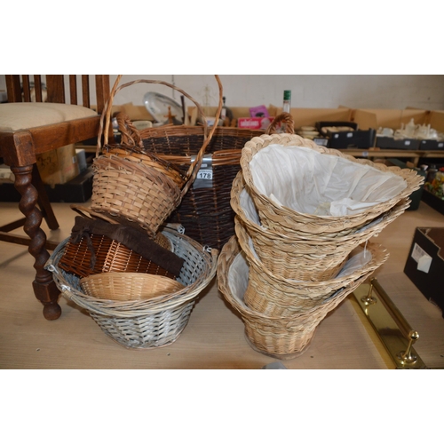 178 - Qty of baskets