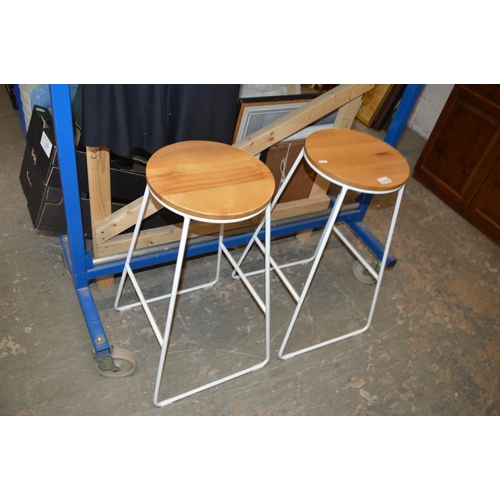 216 - Pair of stools