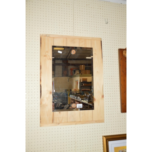 286 - SMall rustic mirror