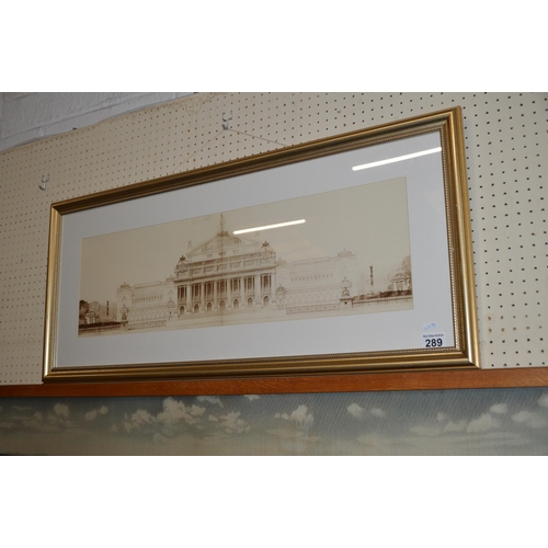 289 - Framed print