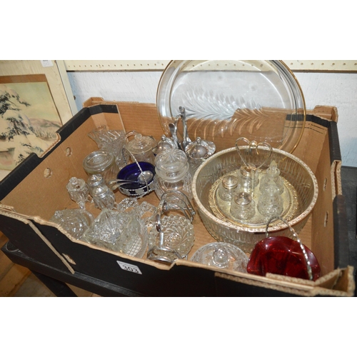 303 - Box of glassware