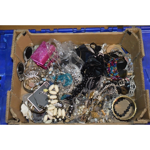 325 - Box of costume jewellery