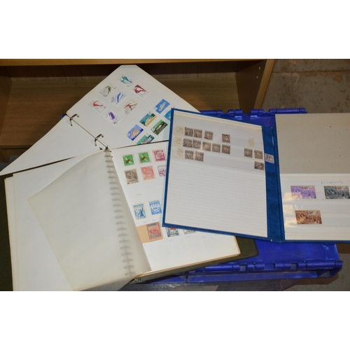 327 - 3 albums of stamps