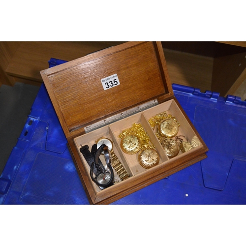 335 - box of watches