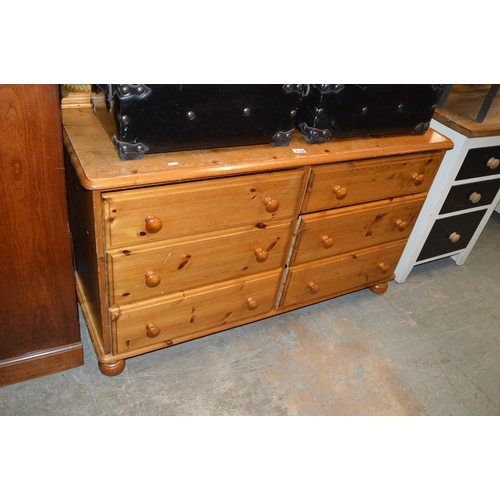 139 - Pine chest of drawers