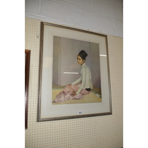 303 - Framed print