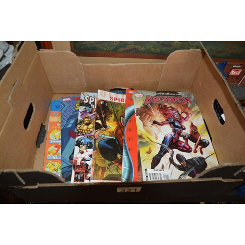 321 - Box of collectable comics