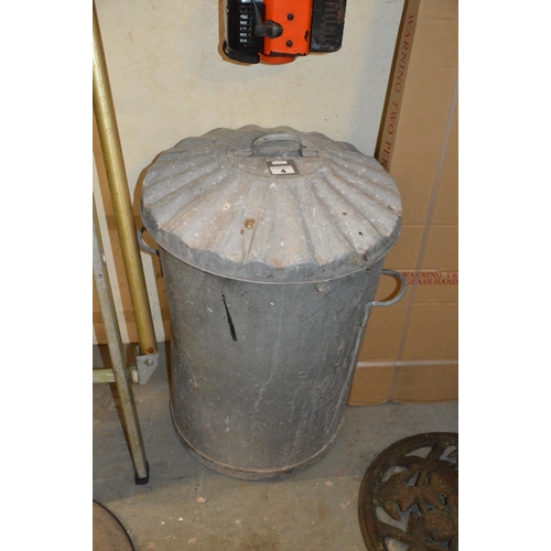 4 - Galv dustbin