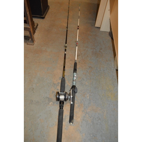 90 - 2 fishing rods