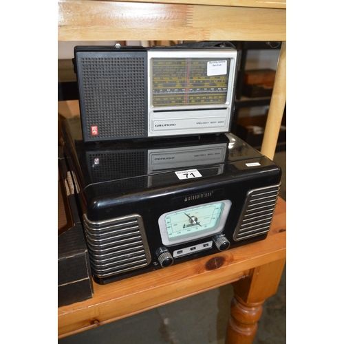 71 - 2 radios