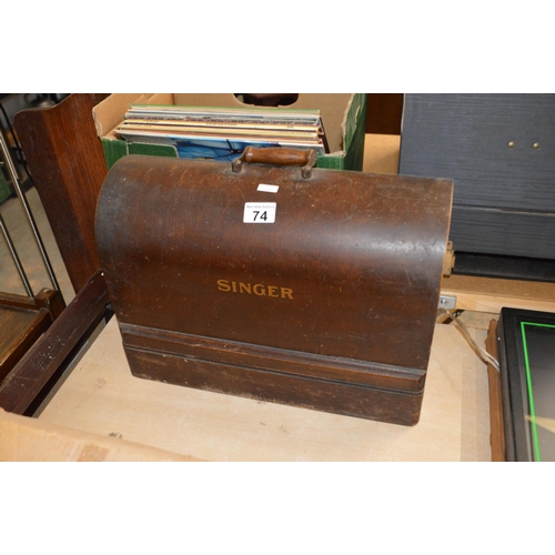 74 - Singer sewing machine