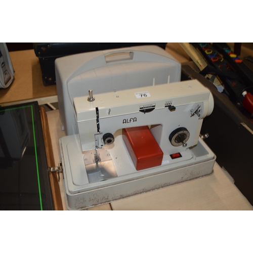 76 - Alfa sewing machine