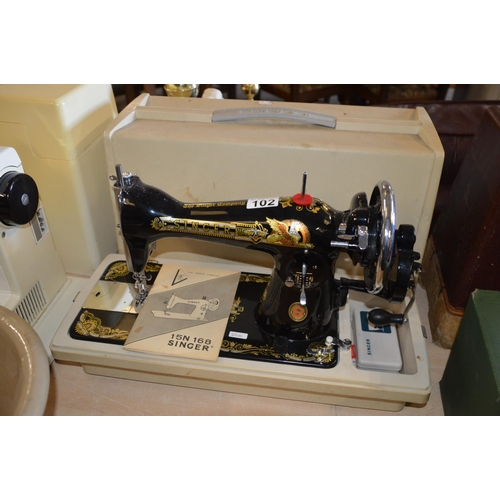 102 - Singer sewing machine