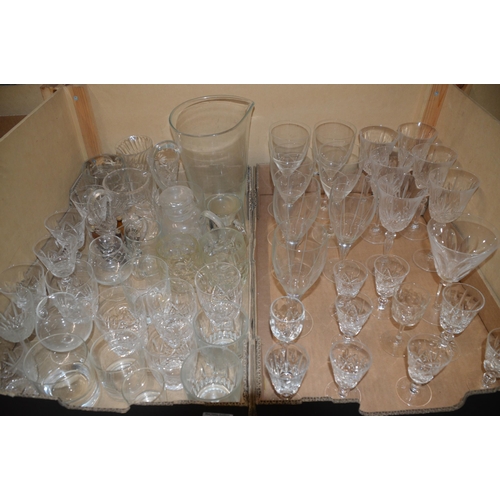 264 - 2 boxes of glassware