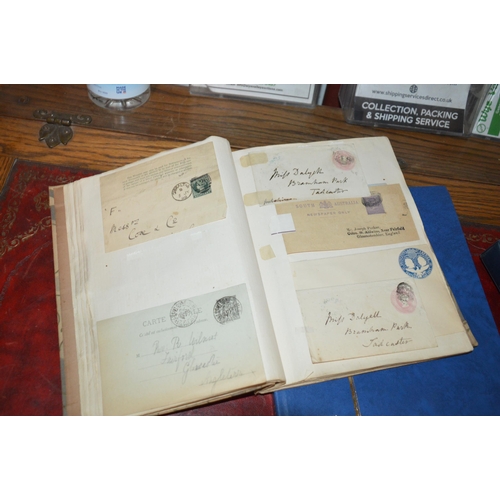 378 - Album of stamped ephemera