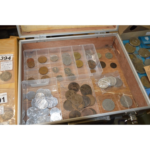 383 - Coins - box of mixed