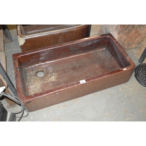 65 - Large sink planter