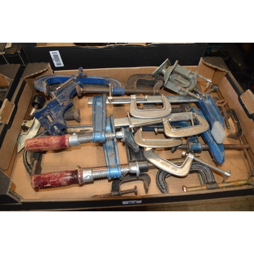 84 - Box of clamps