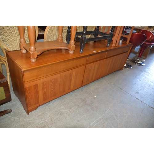 129 - Teak cabinet