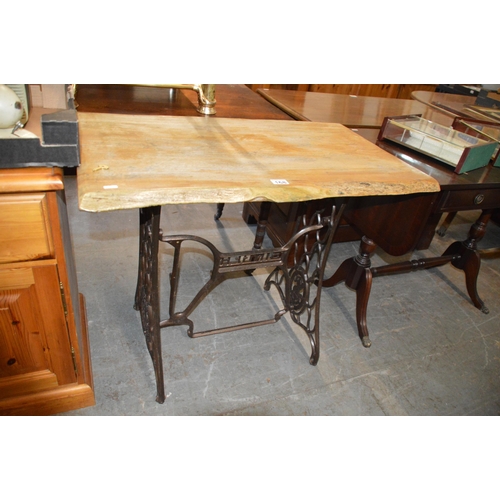 168 - Singer sewing machine table