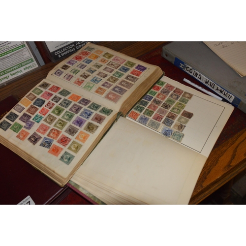 348 - 2 albums of stamps