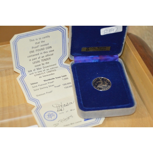 352 - Collectable proof coin