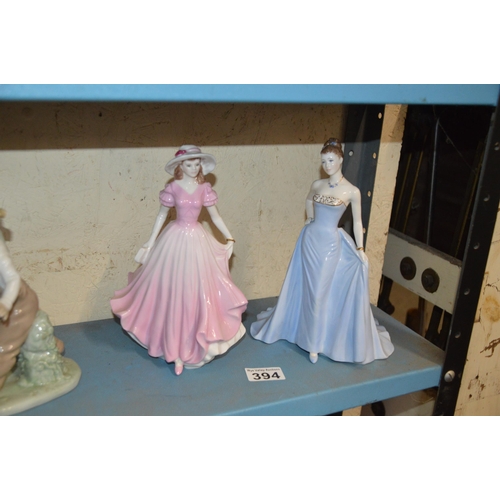 394 - 2 Royal Worcester figurines