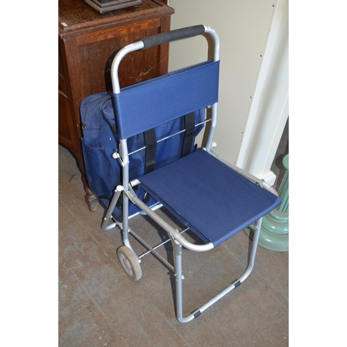 158 - Folding seat/trolley