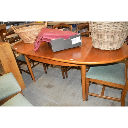 186 - Teak dining table