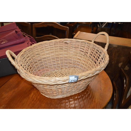 210 - wicker basket