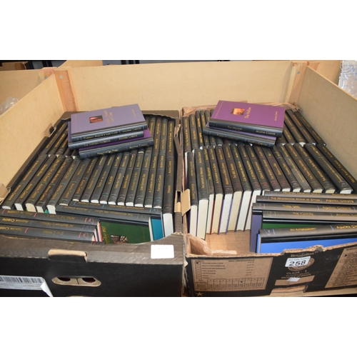 258 - 2 boxes of Agatha CHristie books