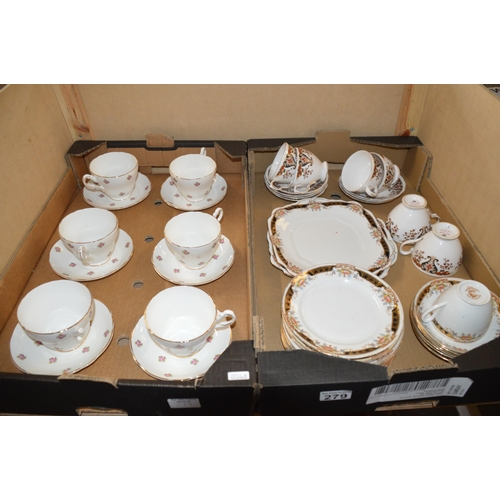 279 - Box of tea china