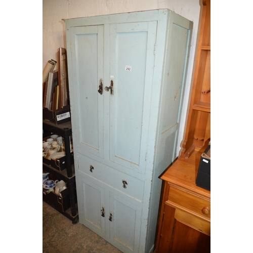 292 - Painted cupboard