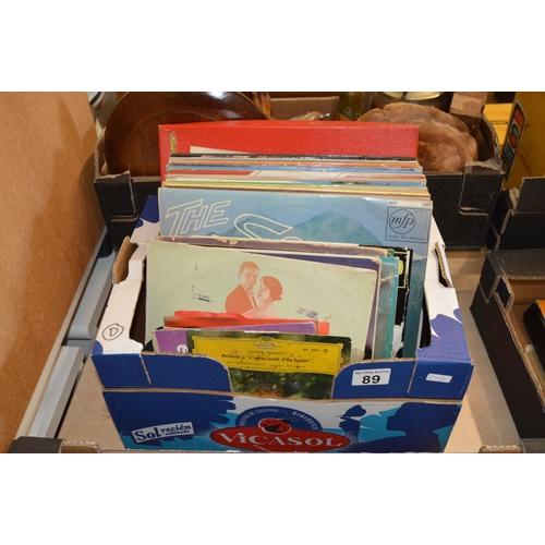 89 - Box of records