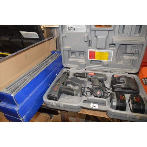 66 - Cased powertool kit, Senco