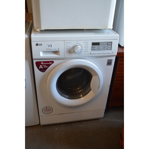 113 - LG washing machine