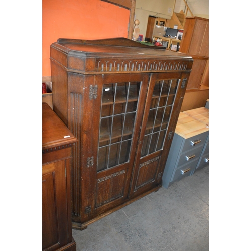 120 - GLazed bookcase