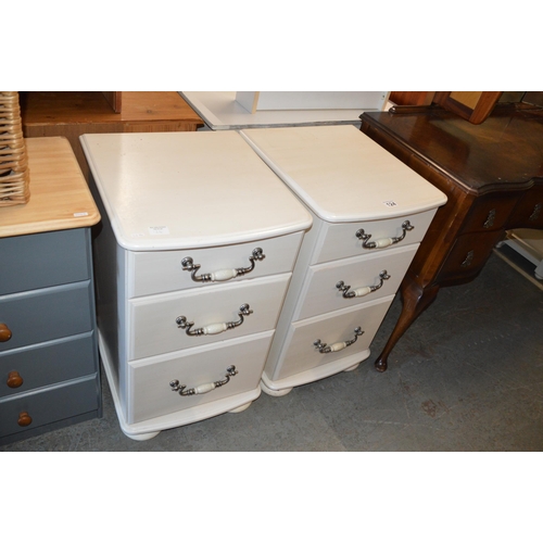 124 - Pair of bedsides