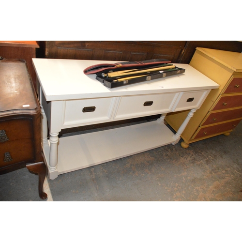 127 - Cream sideboard/hall table