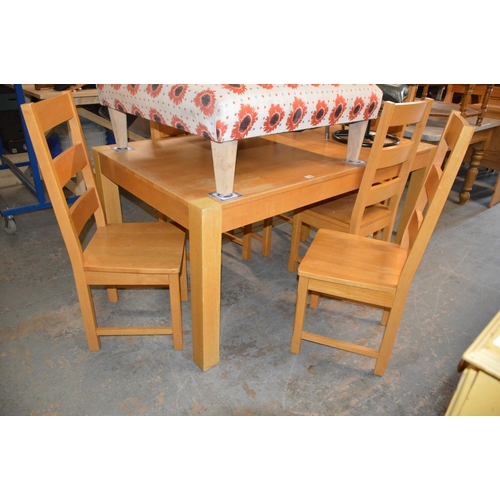 130 - Table & 6 chairs