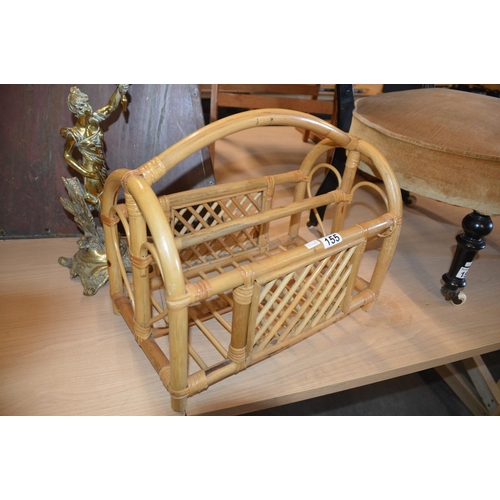 155 - bamboo magazine rack