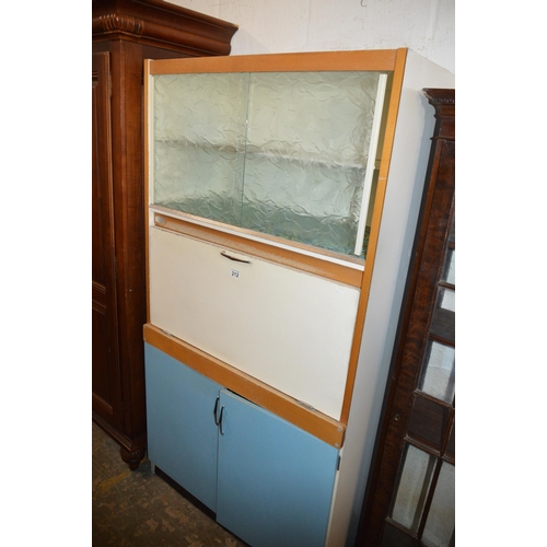 212 - Vintage kitchen cabinet