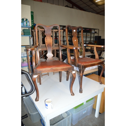 83 - pair of carver chairs