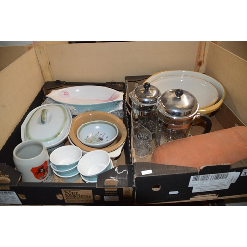 370 - 2 boxes of kitchenware