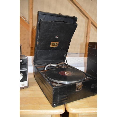 61 - HMV gramophone