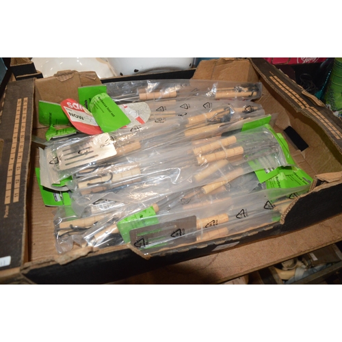 74 - Box of NEW bbq tools