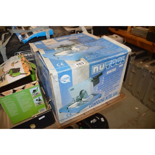 103 - Boxed power saw