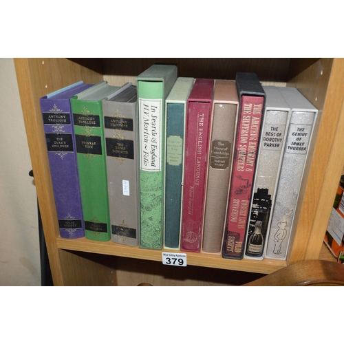 379 - 10 Folio Society books