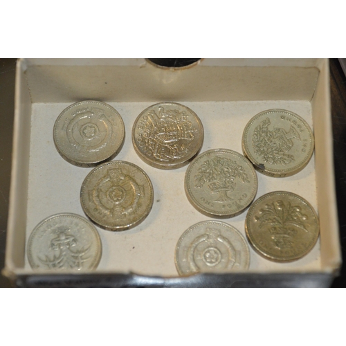 393 - Coins - 8 x collectable £1