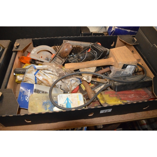 72 - Box of tools